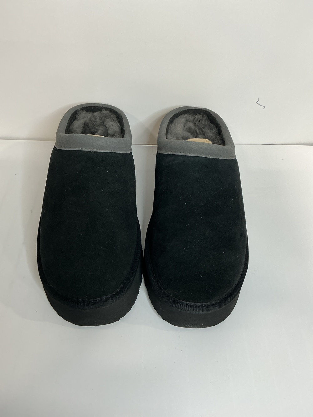 Australian Shearling Platform Clog Slipper